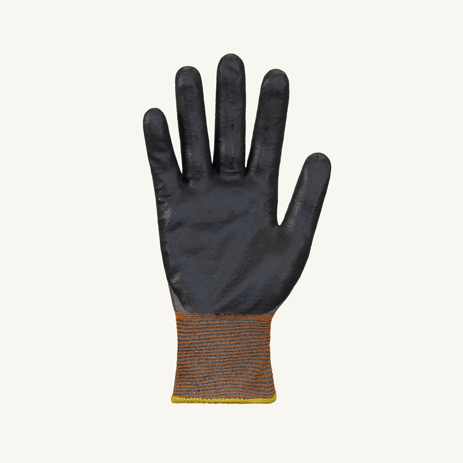 Superior Glove® Dexterity Max™ S24TAXHN Haptica™ Foam Nitrile Coated A6 Glove - back of hand